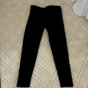 Black sweatpants, Athleta, RARE